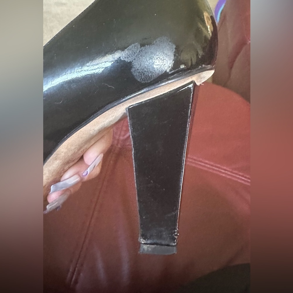 Jimmy Choo Peep Toe With Block Heels - image 6